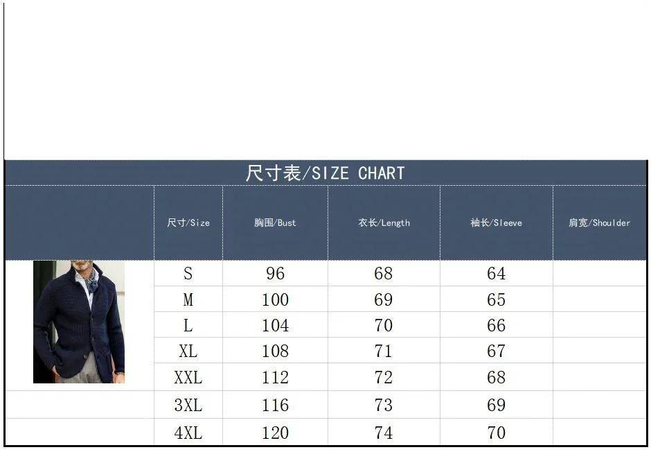 Autumn Winter Men's Long Sleeve Thick Warm Sweaters Solid Stand Collar Buttons Knitted Cardigan Coats Male Casual Sweater Jacket Autumn Winter Men's Long Sleeve Thick Warm Sweaters Solid Stand Collar Buttons Knitted Cardigan Coats Male Casual Sweater Jacket