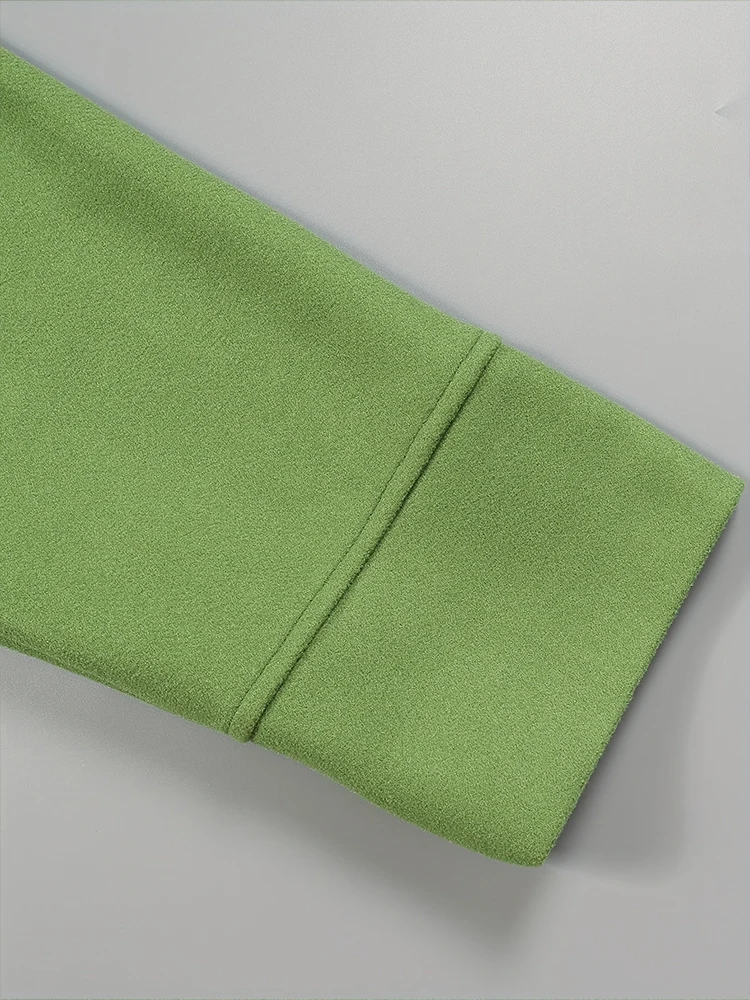 plus Size Double-Breasted Collar Coat Elegant Warm Solid Long-Sleeved Medium-Length Autumn Winter New Fashion for Women plus Size Double-Breasted Collar Coat Elegant Warm Solid Long-Sleeved Medium-Length Autumn Winter New Fashion for Women