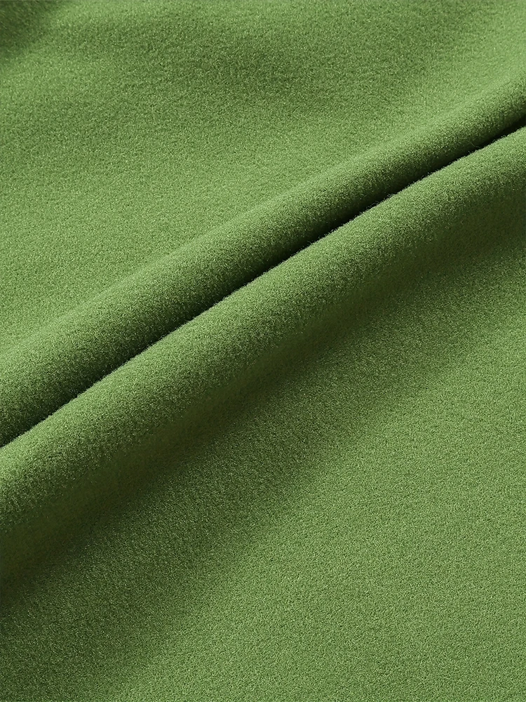 plus Size Double-Breasted Collar Coat Elegant Warm Solid Long-Sleeved Medium-Length Autumn Winter New Fashion for Women plus Size Double-Breasted Collar Coat Elegant Warm Solid Long-Sleeved Medium-Length Autumn Winter New Fashion for Women