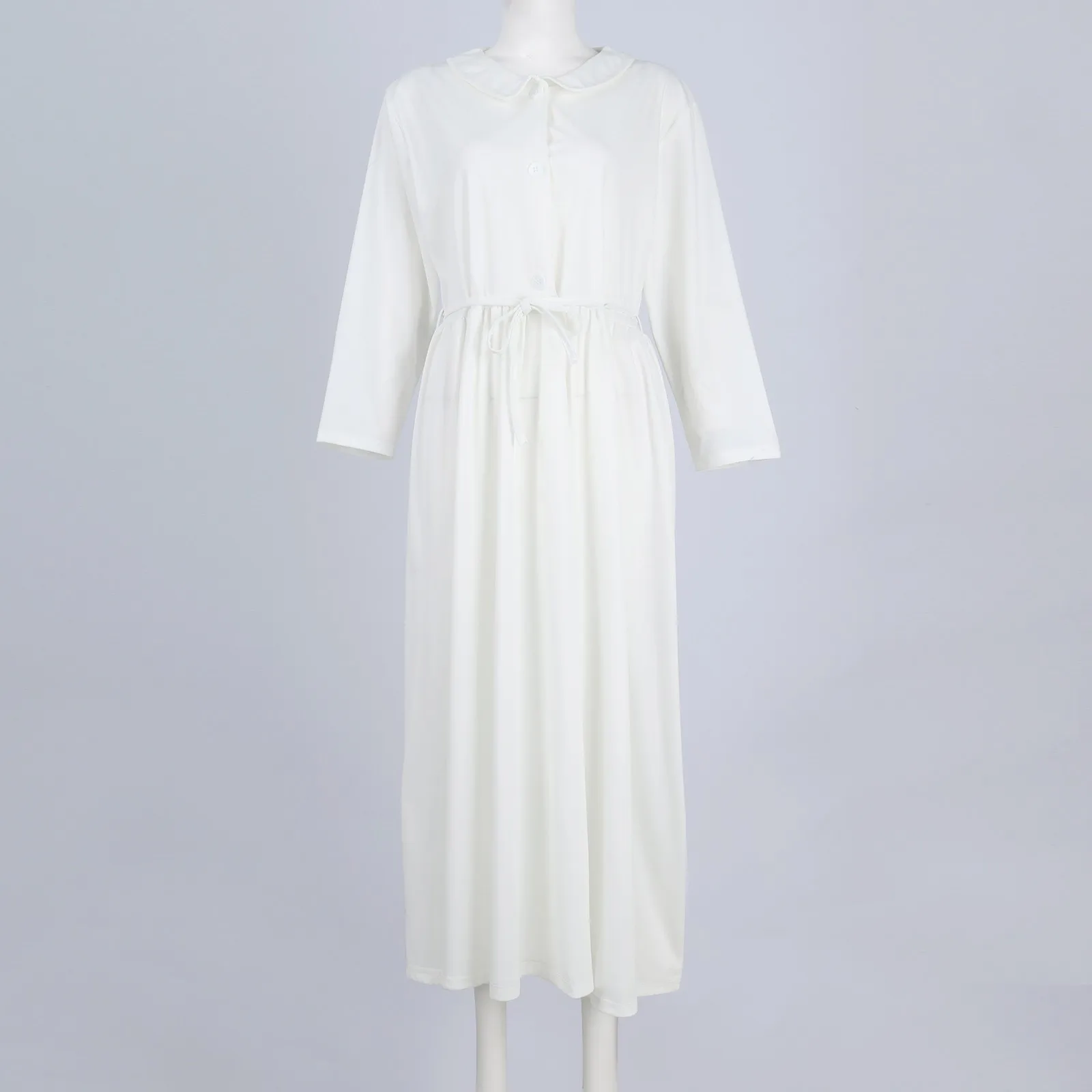 Floral Elegant Lapel Button Evening Party Dresses Three Quarter Sleeves Formal Wear Mid-Calf Summer Dress Vestidos 2024 Floral Elegant Lapel Button Evening Party Dresses Three Quarter Sleeves Formal Wear Mid-Calf Summer Dress Vestidos 2024