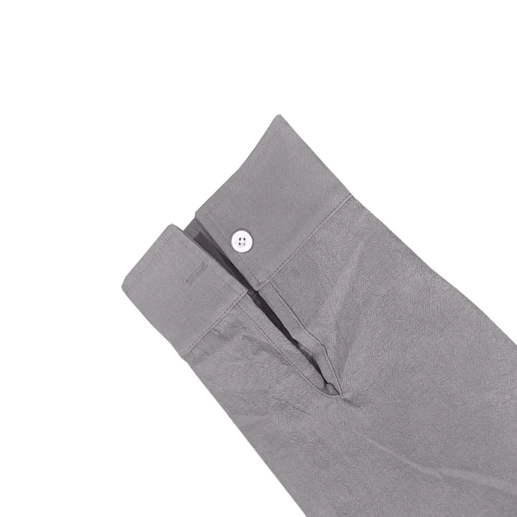 Men's Linen Shirt & Pants Set – American Style Casual Beachwear, Breathable Loose Fit Outfit (All Seasons