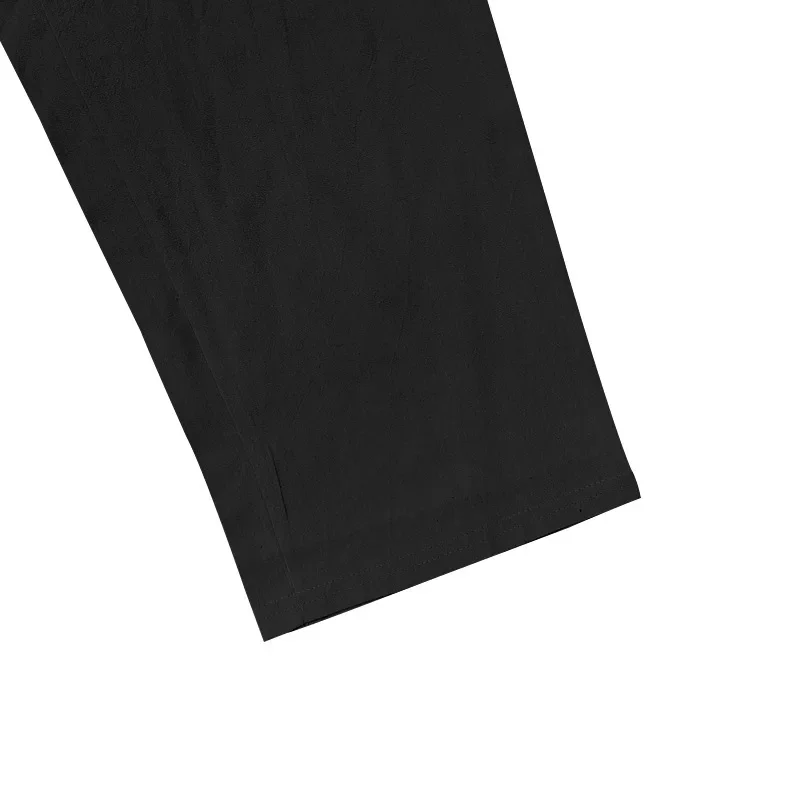 Men's Linen Shirt & Pants Set – American Style Casual Beachwear, Breathable Loose Fit Outfit (All Seasons