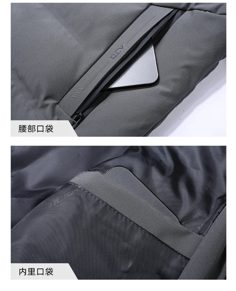 Men's solid color and cotton thick warm stand up collar winter clothing loose waterproof warm retro streetwear classic jacket