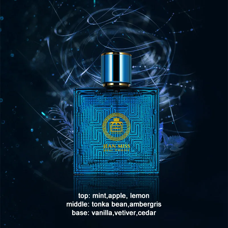 Men's Eros Perfume Long-lasting Scent Fragrance Fresh Ocean Cologne Eau De Parfumattracting Women Dating Fresh Feminino Perfume
